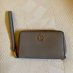 Michael Kors wristlet.  Gently used.